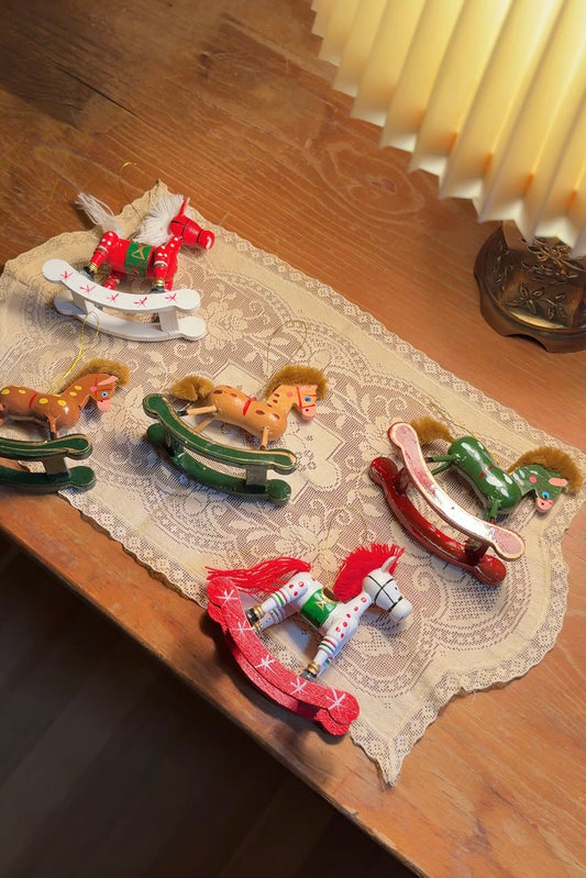 Rocking Horse Ornament Bundle