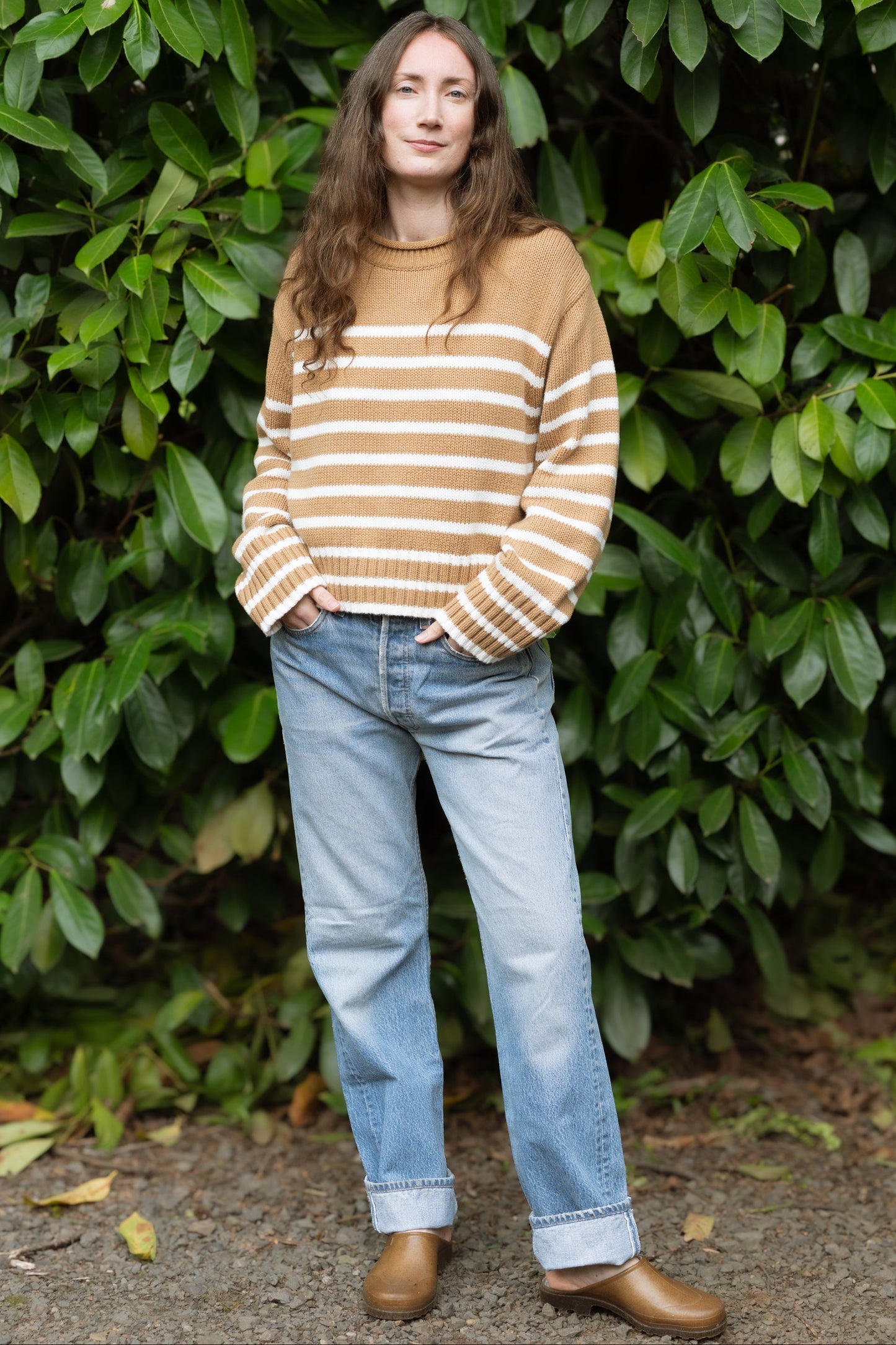 Cotton Striped Sweater