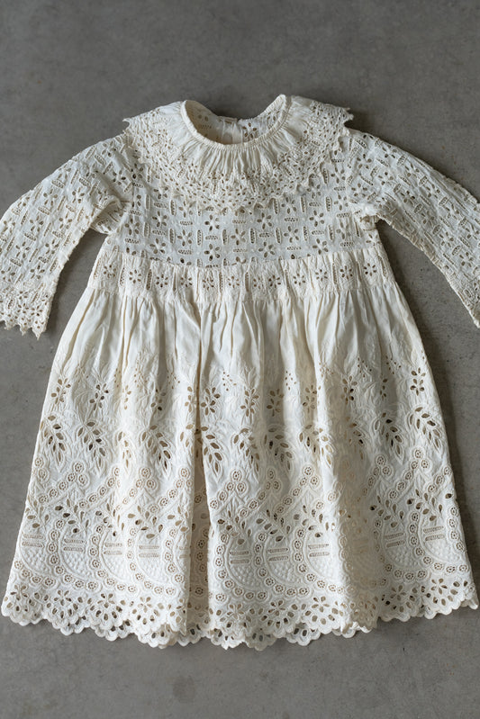 Antique Baby Eyelet Dress