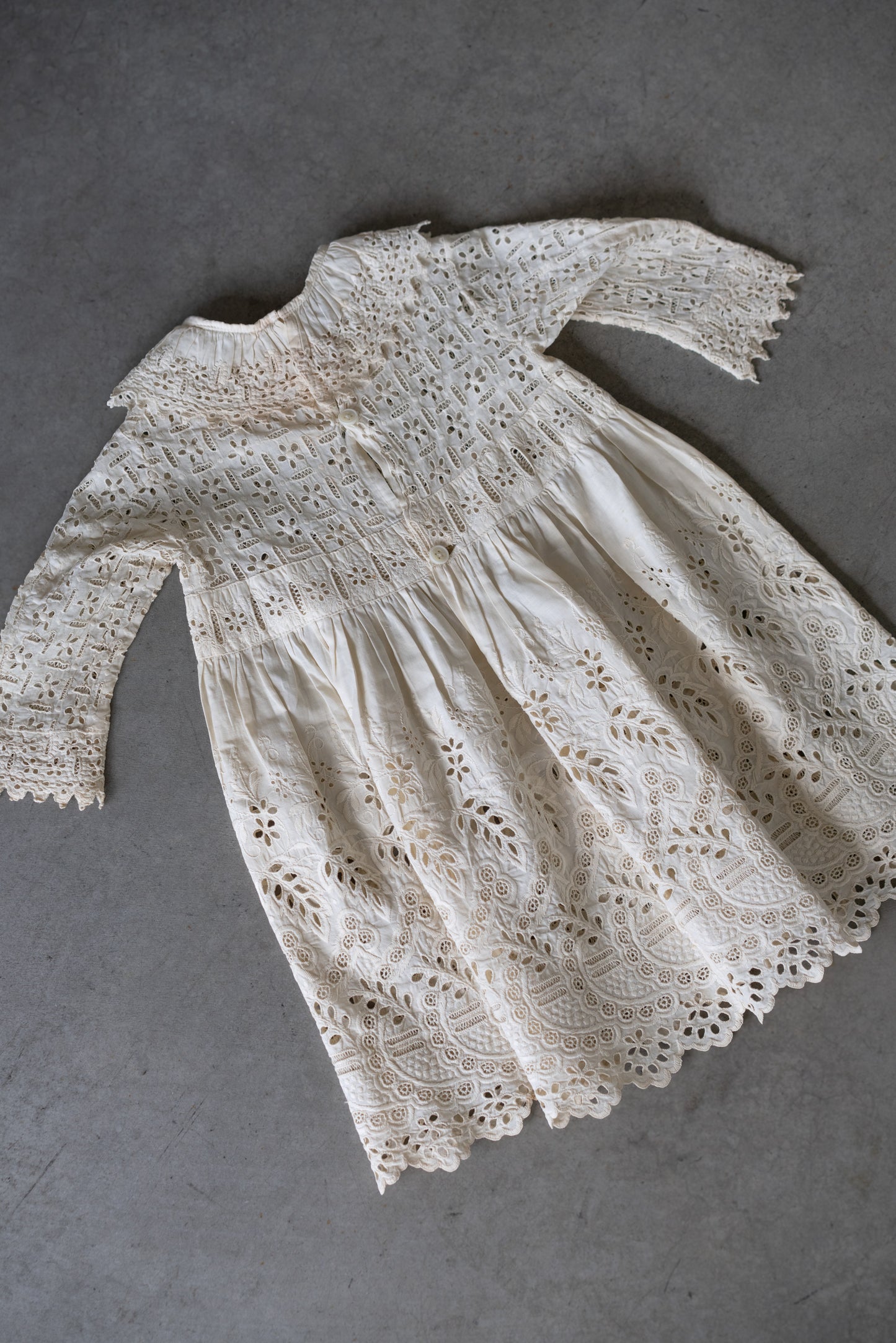 Antique Baby Eyelet Dress