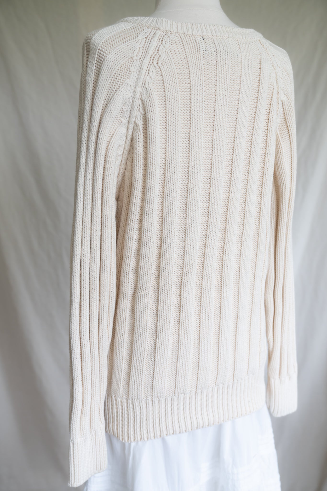 Ribbed Cotton Sweater