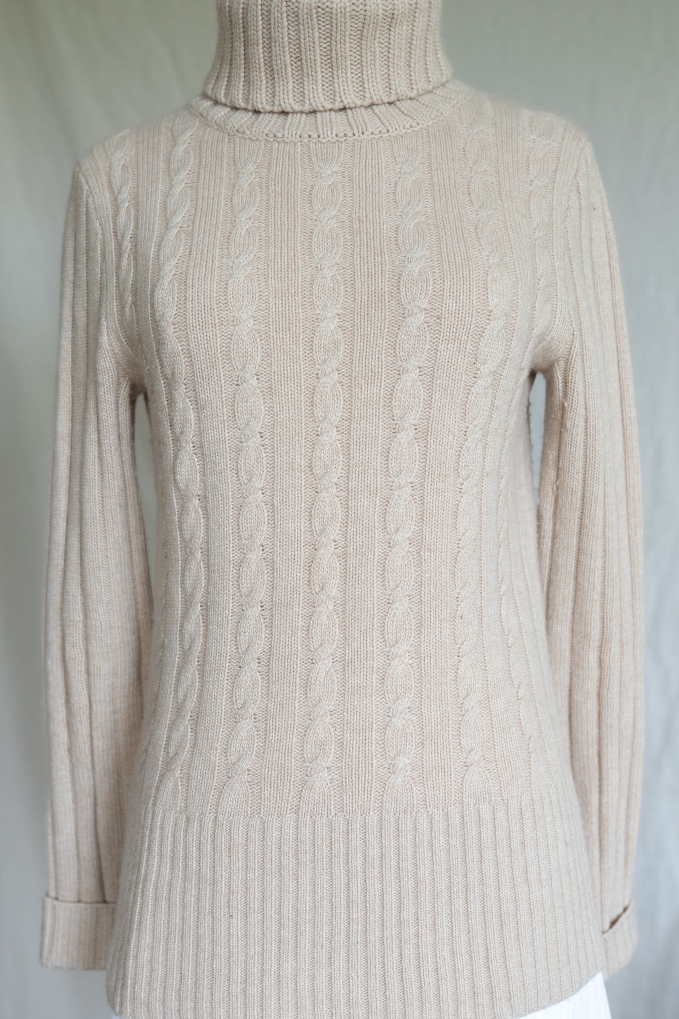 Wool Cashmere Turtleneck