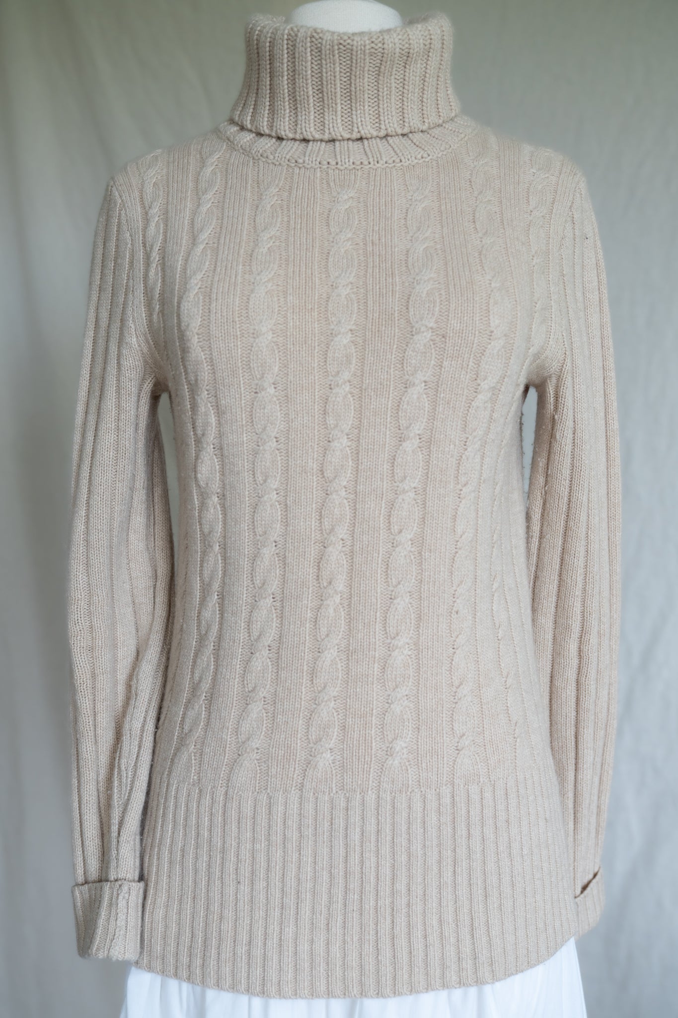 Wool Cashmere Turtleneck