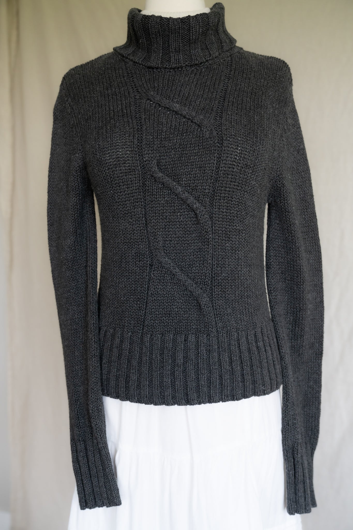 Pre-loved Cable Knit Turtleneck