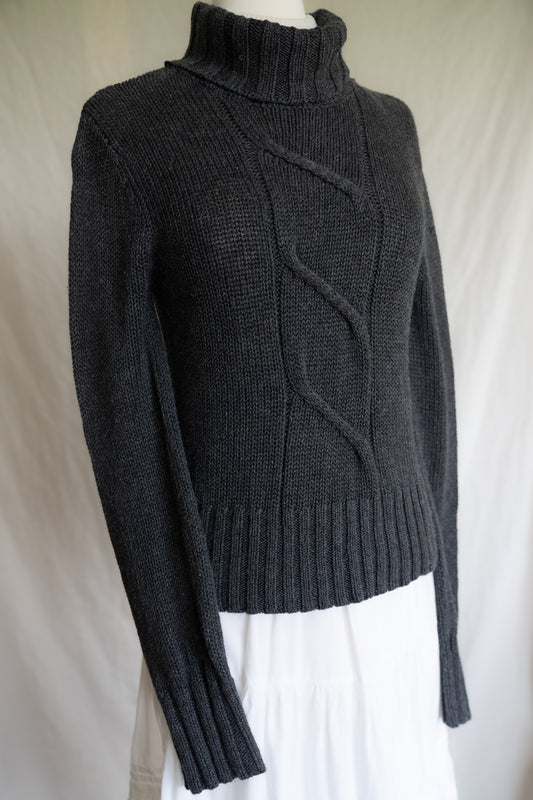 Pre-loved Cable Knit Turtleneck