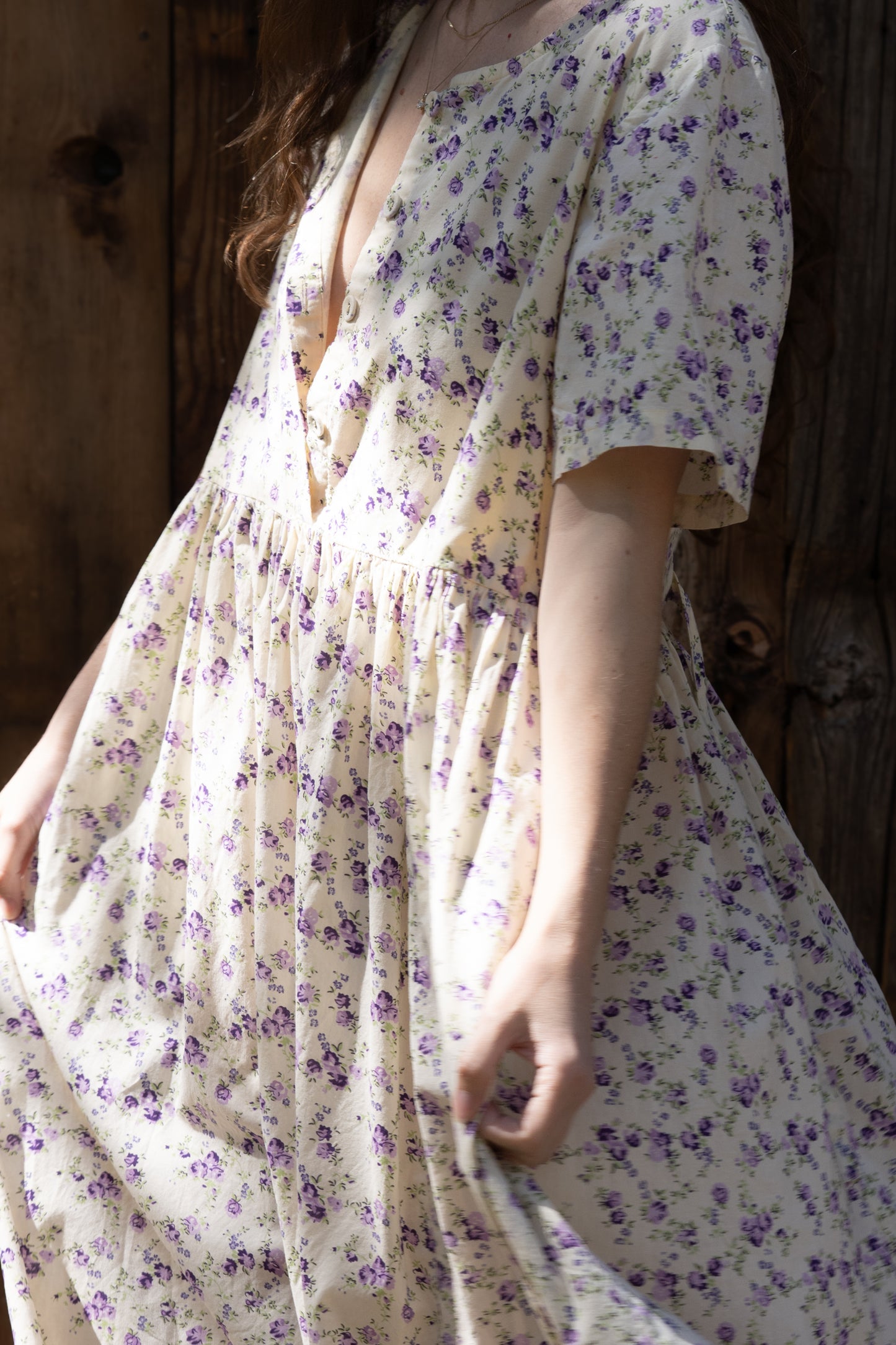 Floral Tie Back Dress