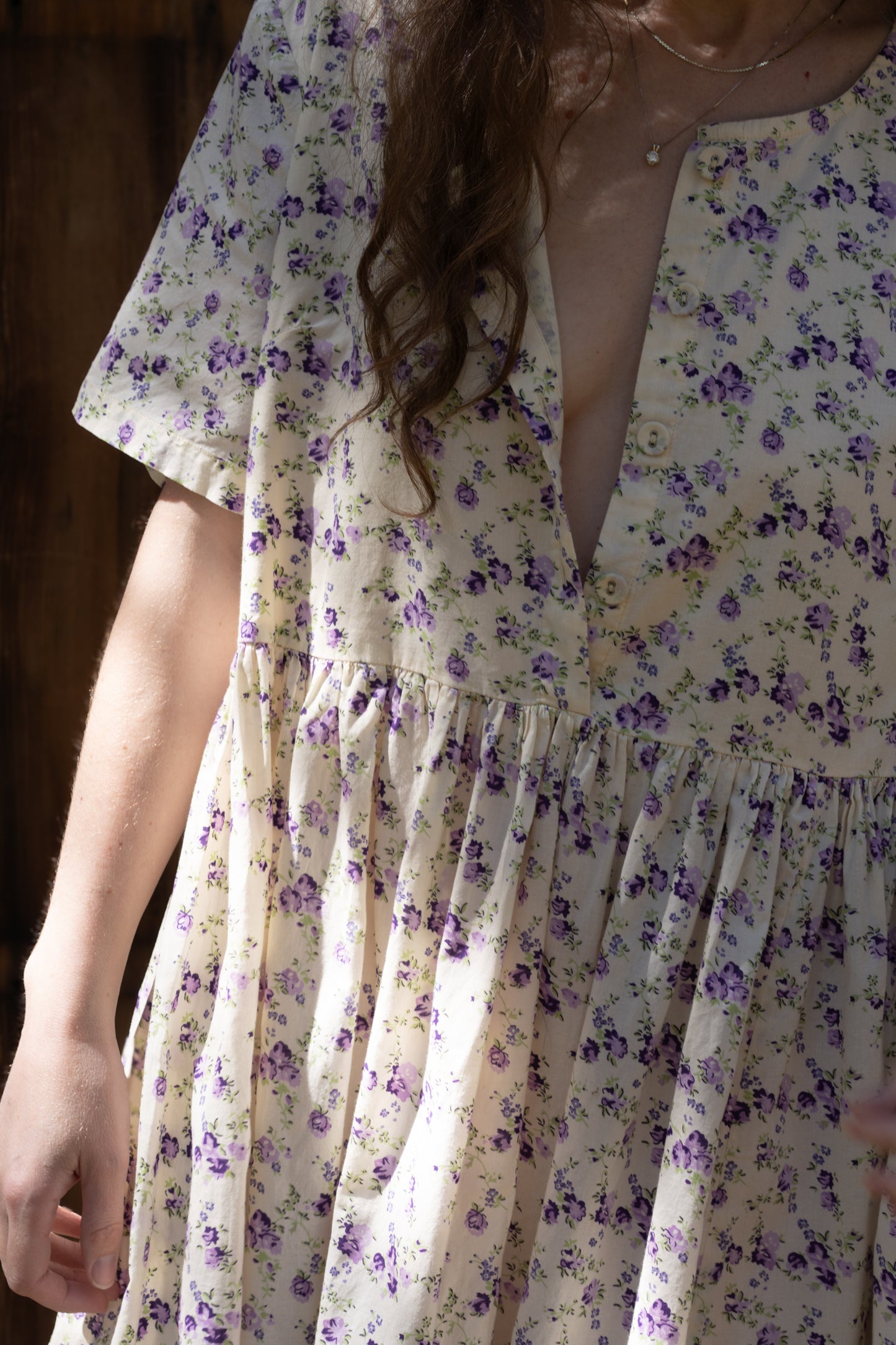 Floral Tie Back Dress