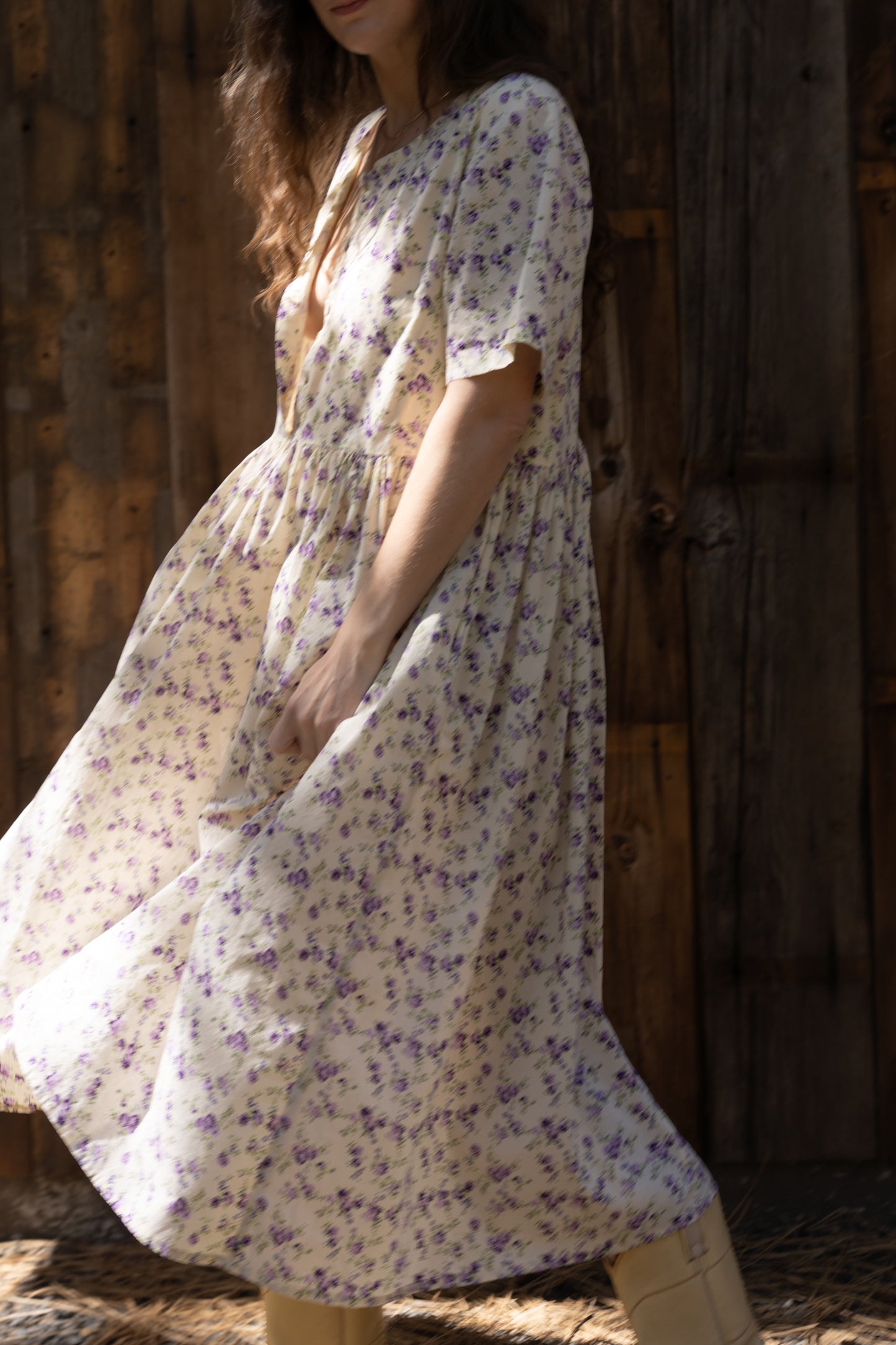 Floral Tie Back Dress