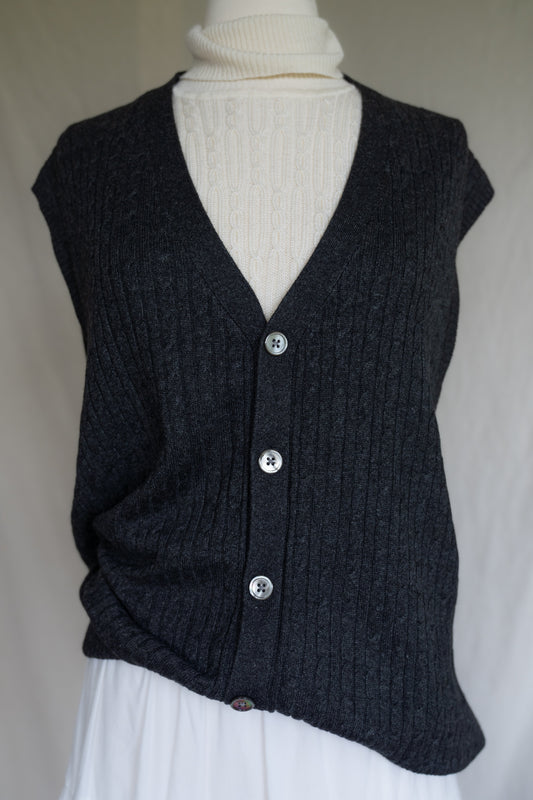 Silk Cashmere Vest