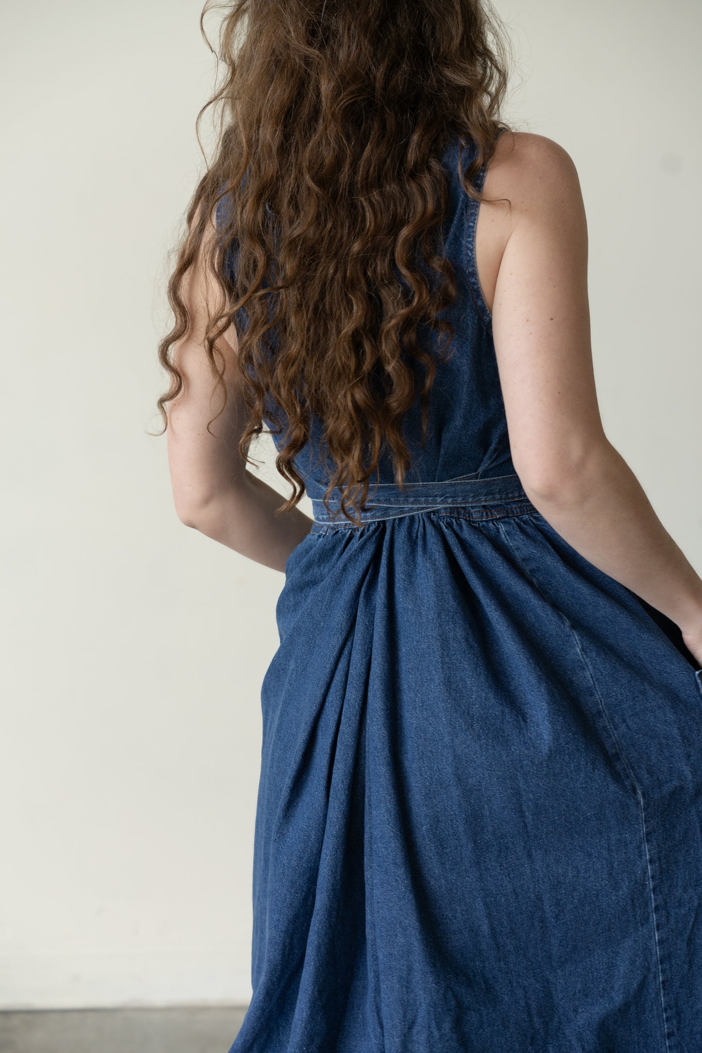 Denim Pocket Dress
