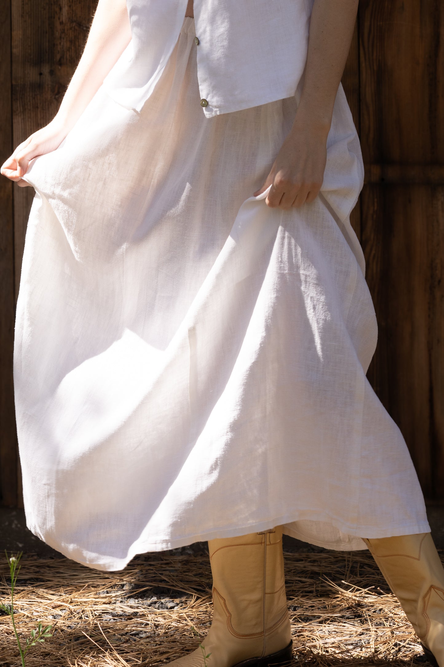 Field Linen Skirt