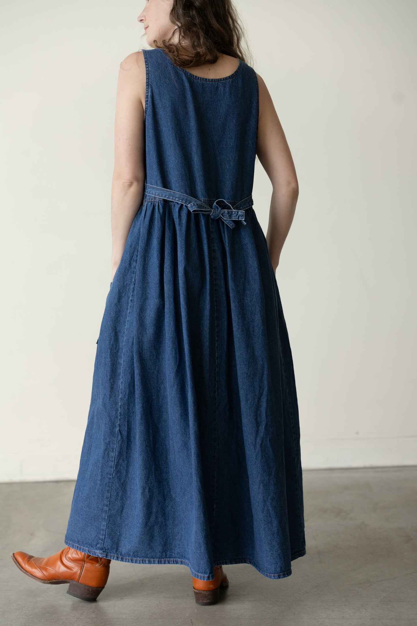 Denim Pocket Dress