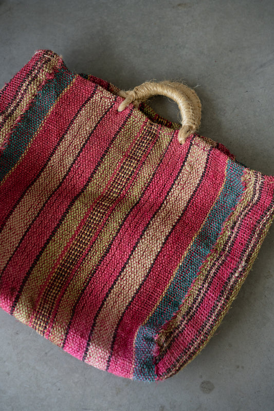Woven Summer Market Tote