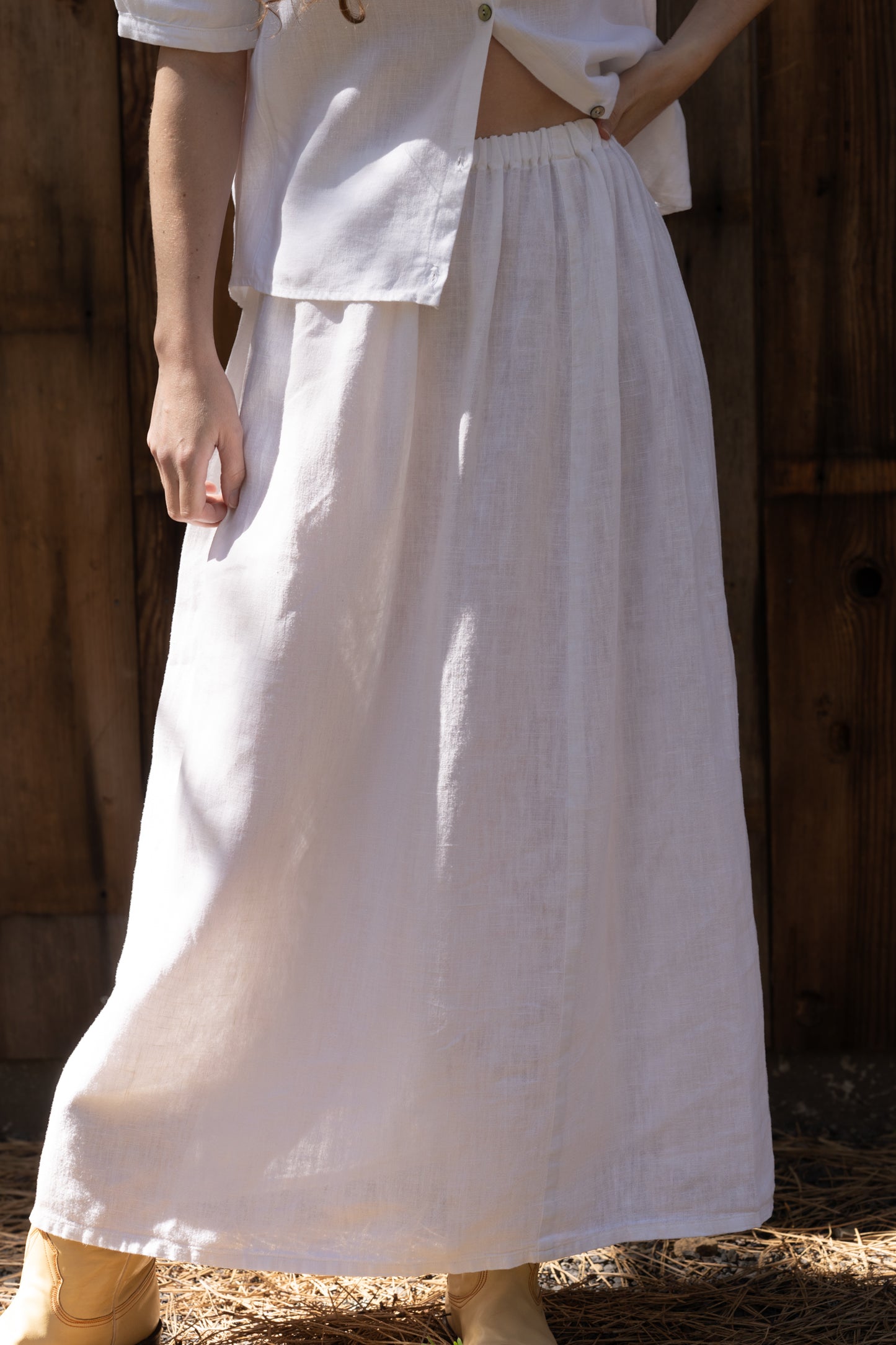 Field Linen Skirt