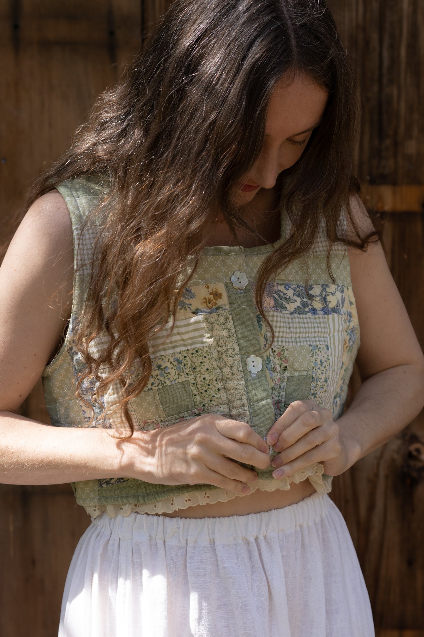 Quilted Garden Top