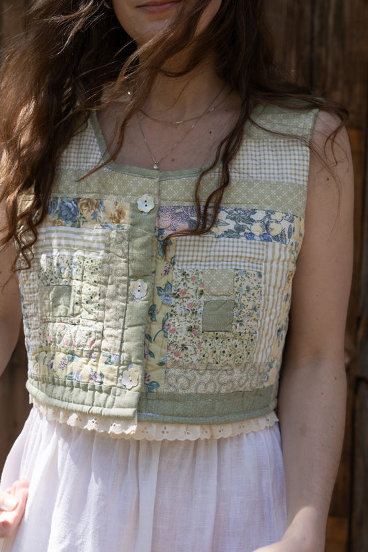 Quilted Garden Top