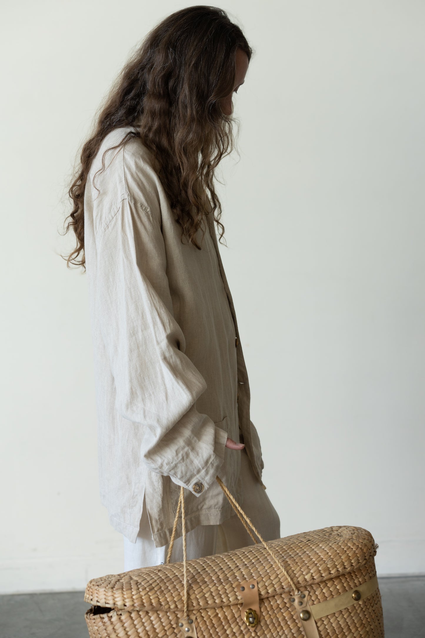 Linen Chore Jacket