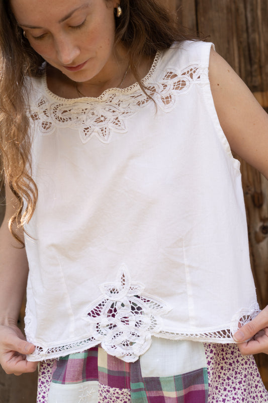 Cotton Lace Top