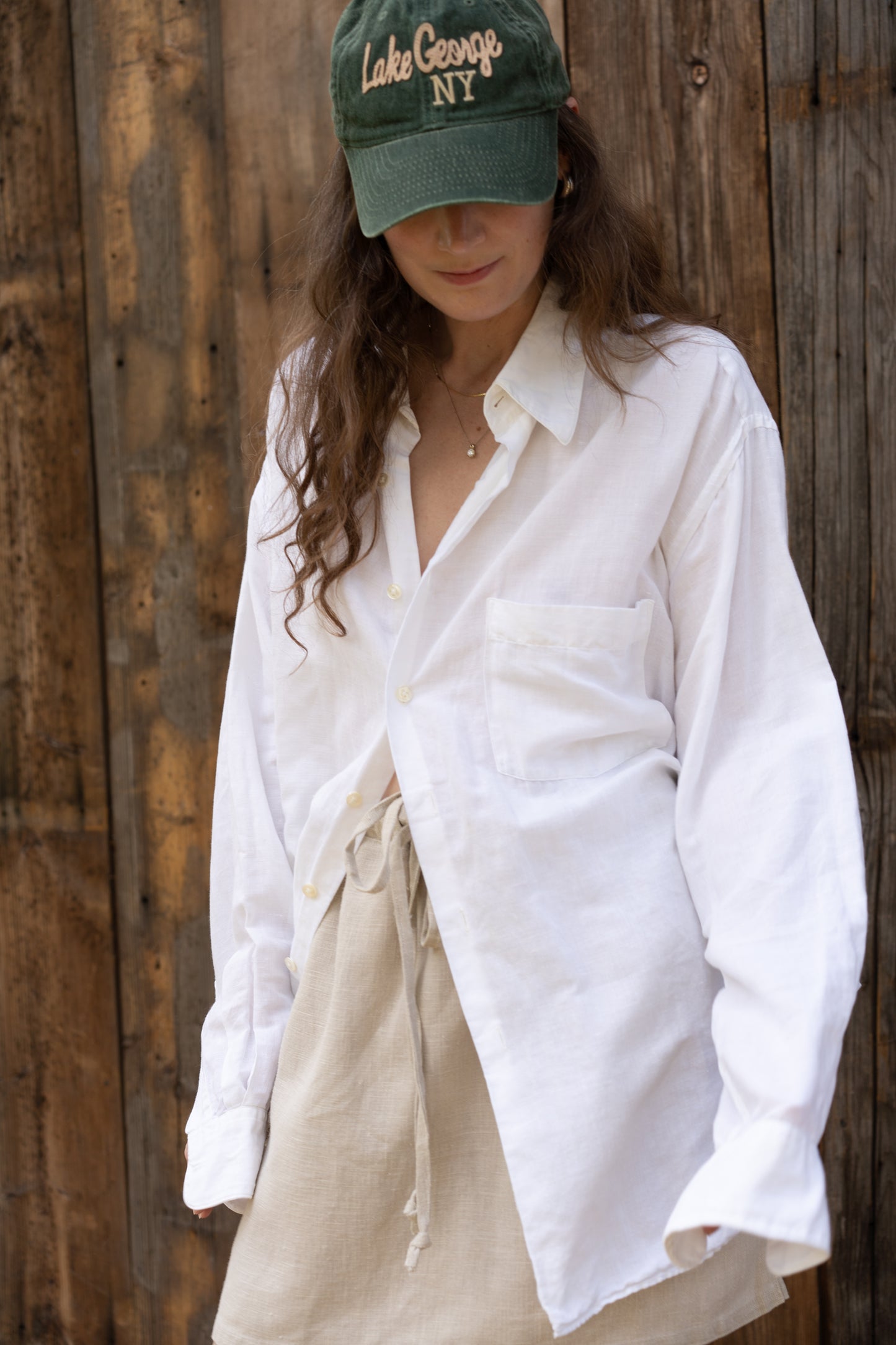 Linen Cotton Button Down