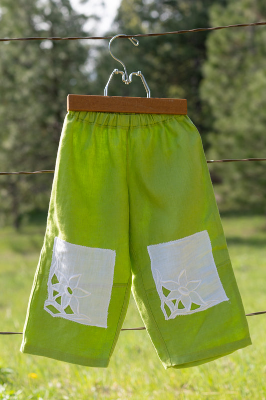 Trellis Linen Pant (Toddler)