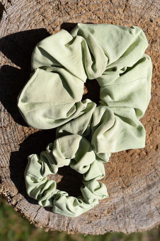 Garden Silk Scrunchie