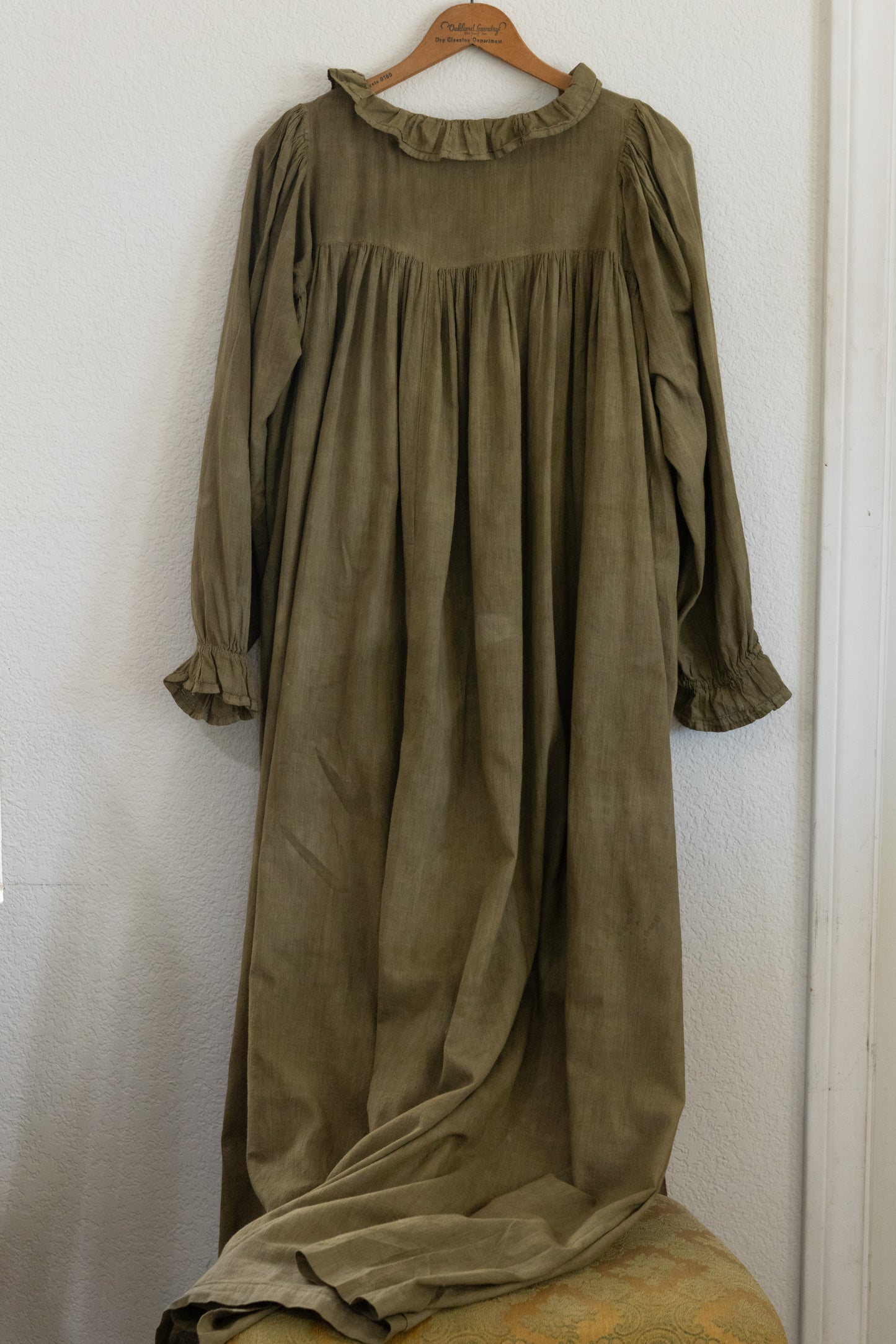 Botanically Dyed Vintage Cotton Dress