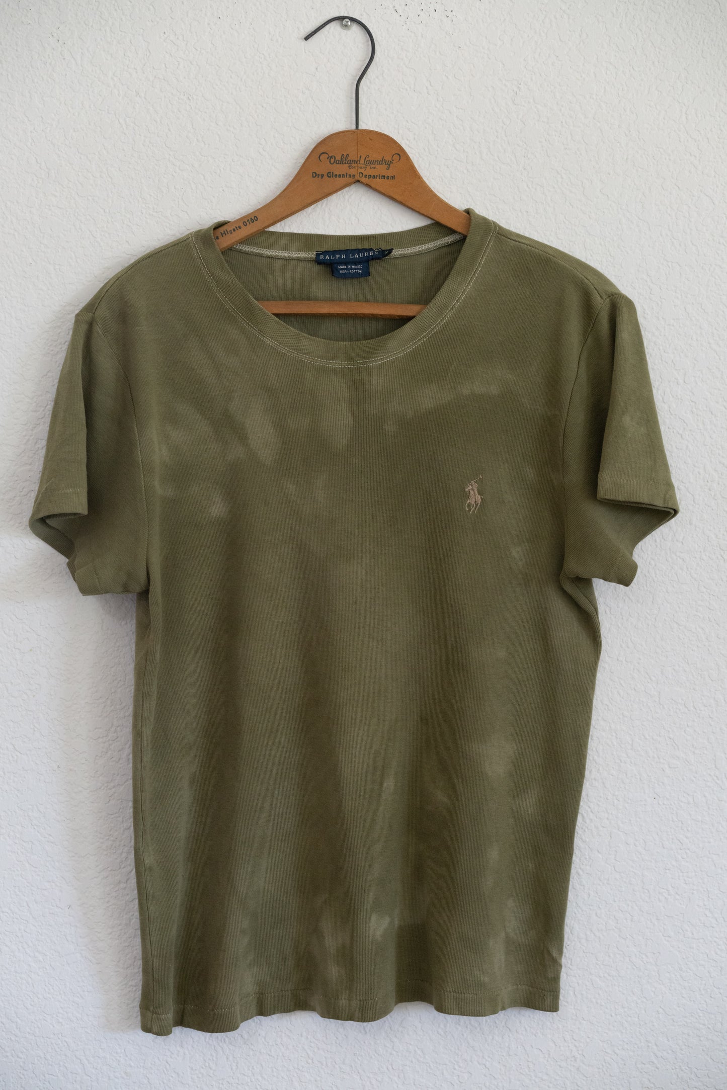 Botanically Dyed Ralph Lauren Cotton Tee
