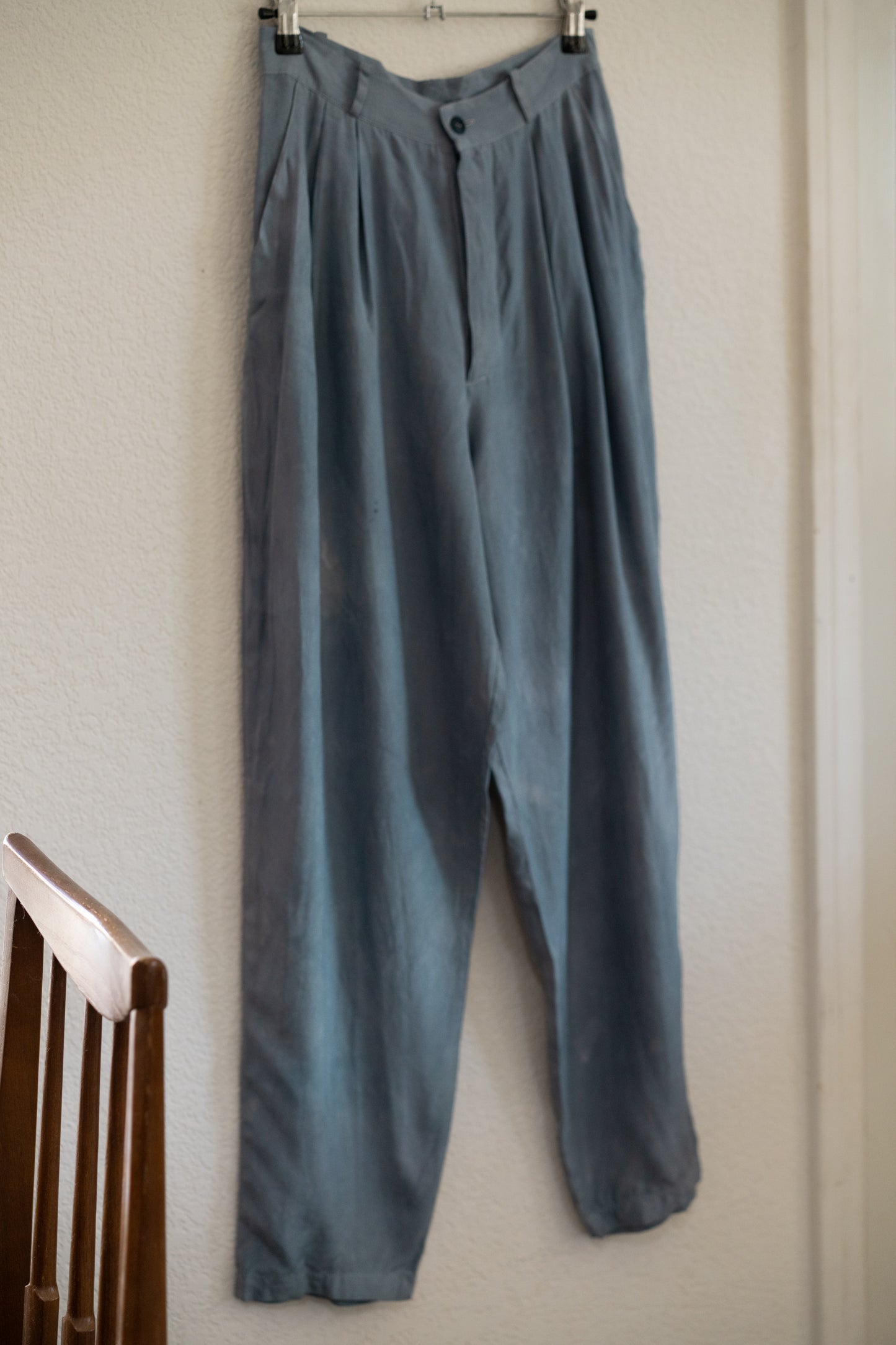 Botanically Dyed Go Silk Trousers