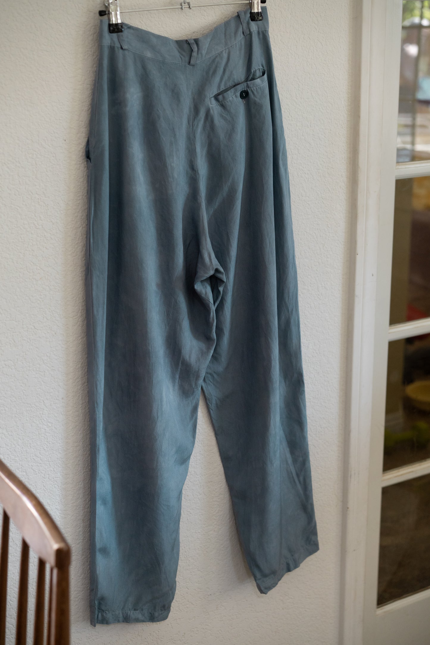 Botanically Dyed Go Silk Trousers