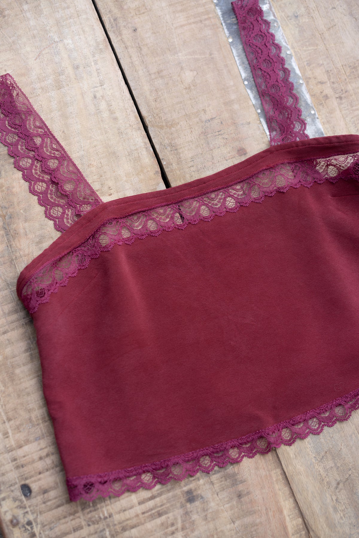 Scarlet Silk Camisole