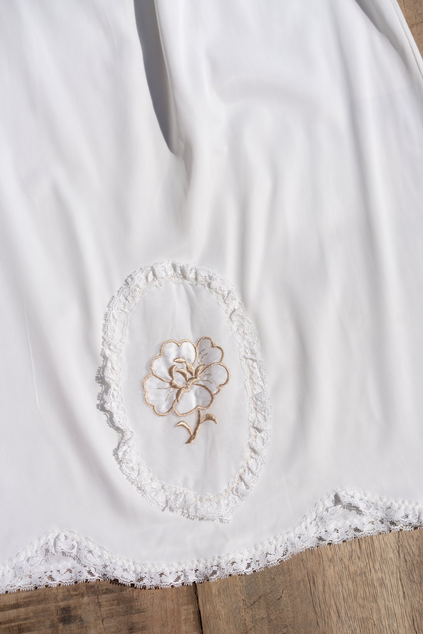 Embroidered Slip Skirt