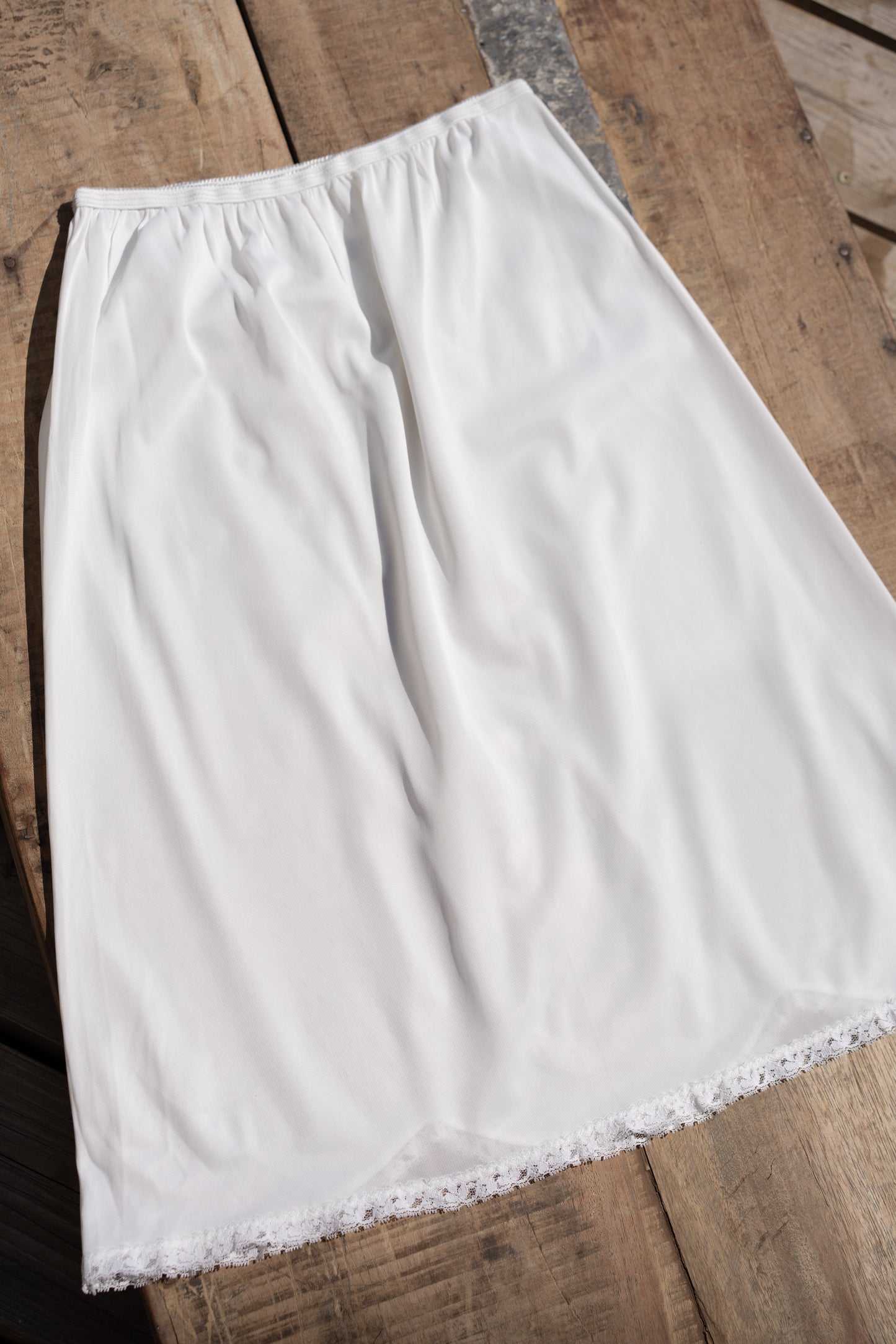 Embroidered Slip Skirt