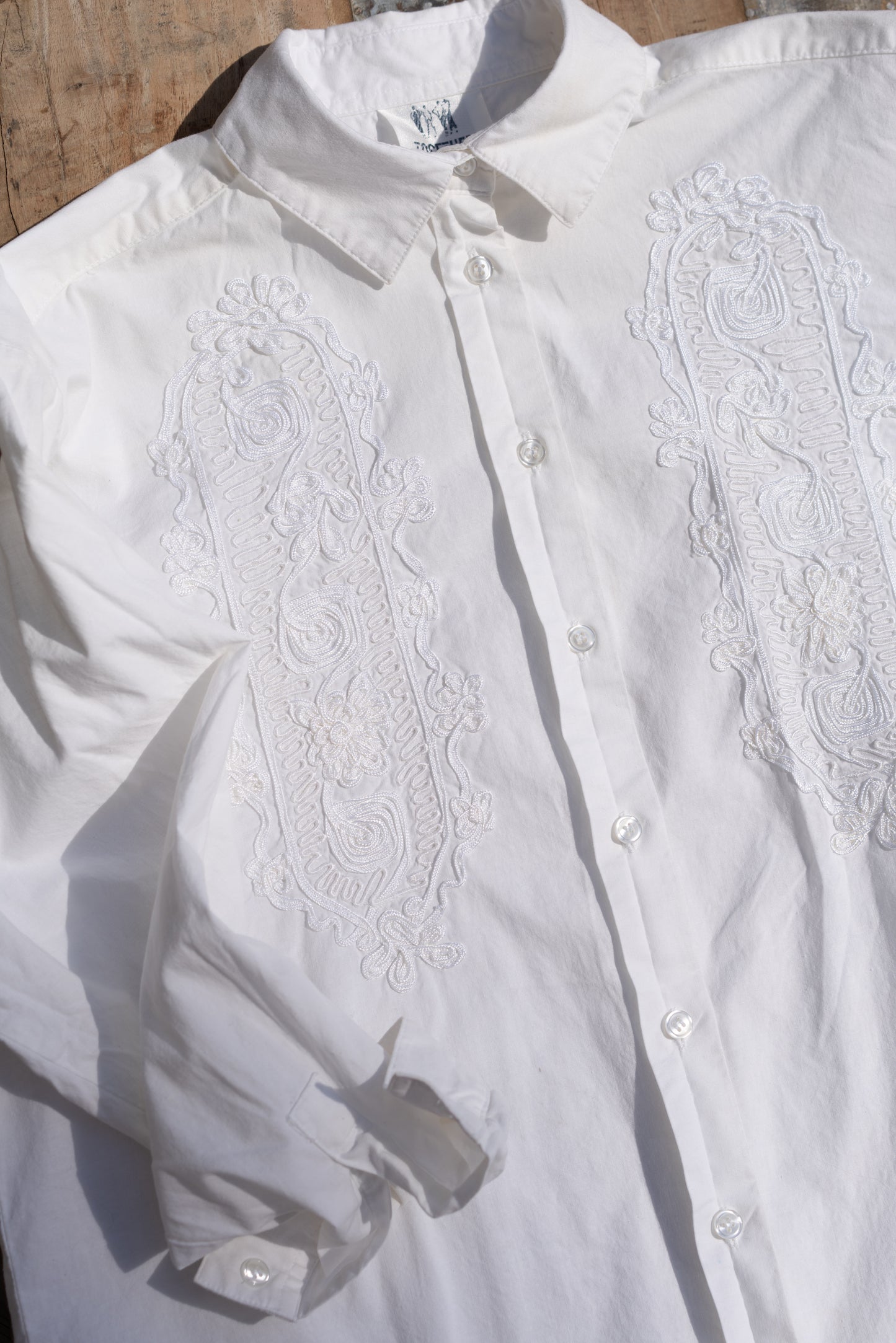Embroidered Cotton Shirt