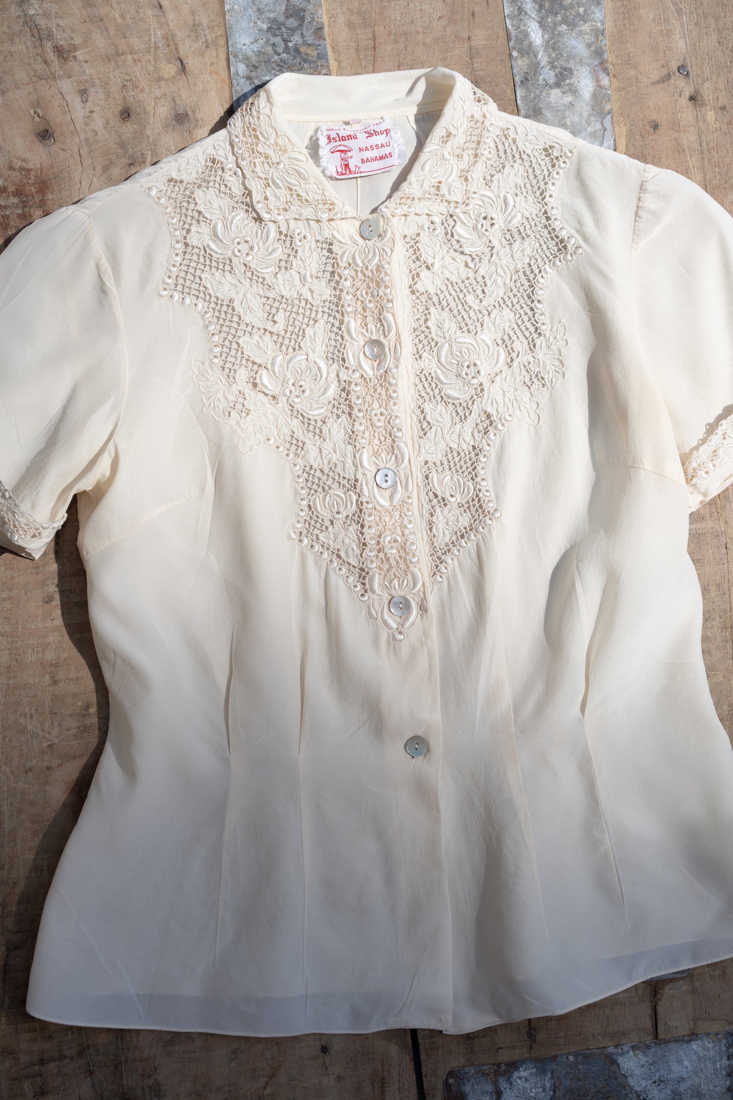 Silk Lace Top