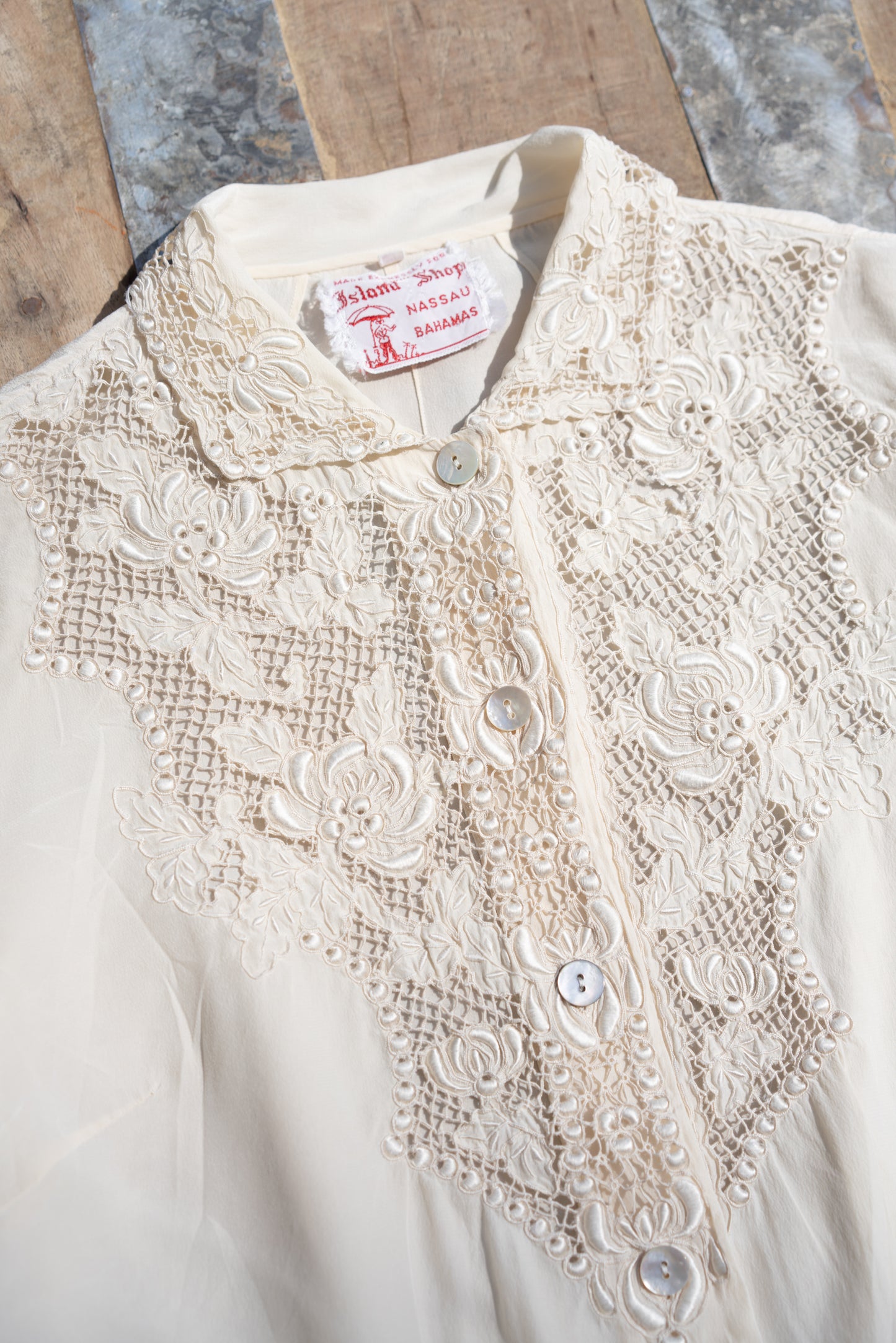 Silk Lace Top
