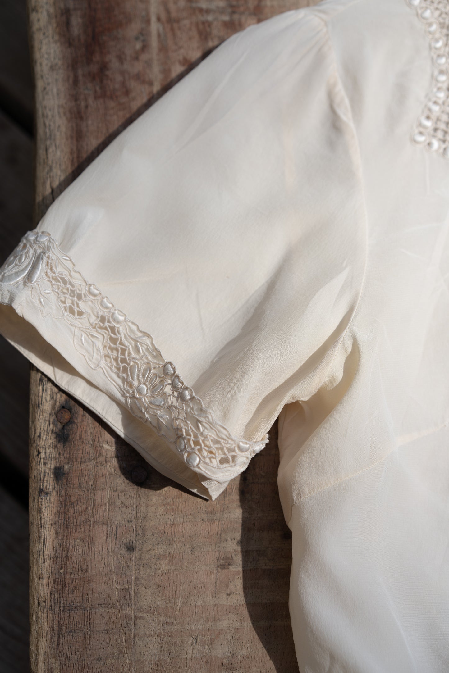 Silk Lace Top