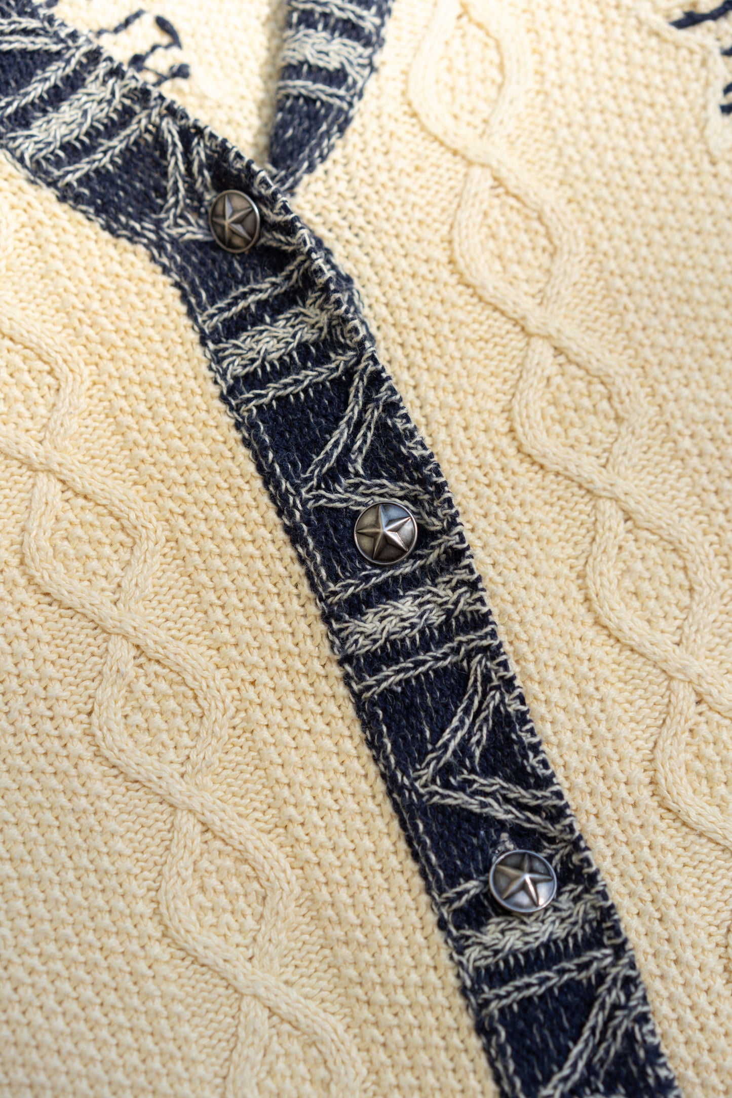 Hand Embroidered Western Knit Vest