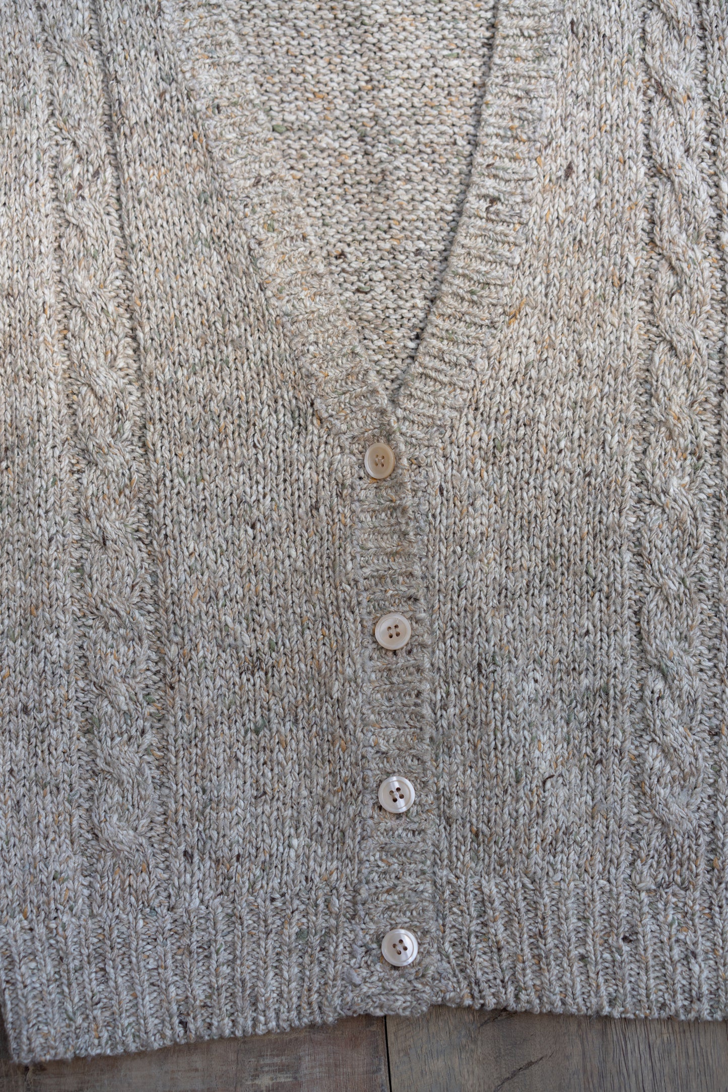 Silk Wool Knit Vest