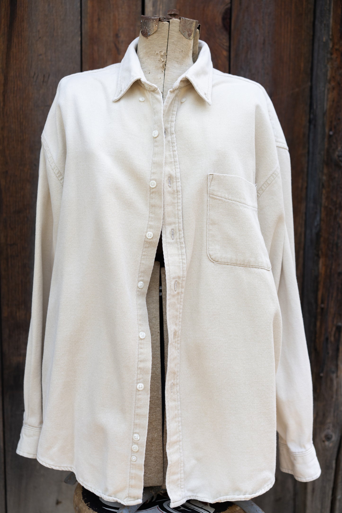 Eddie Bauer Textured Cotton Shirt