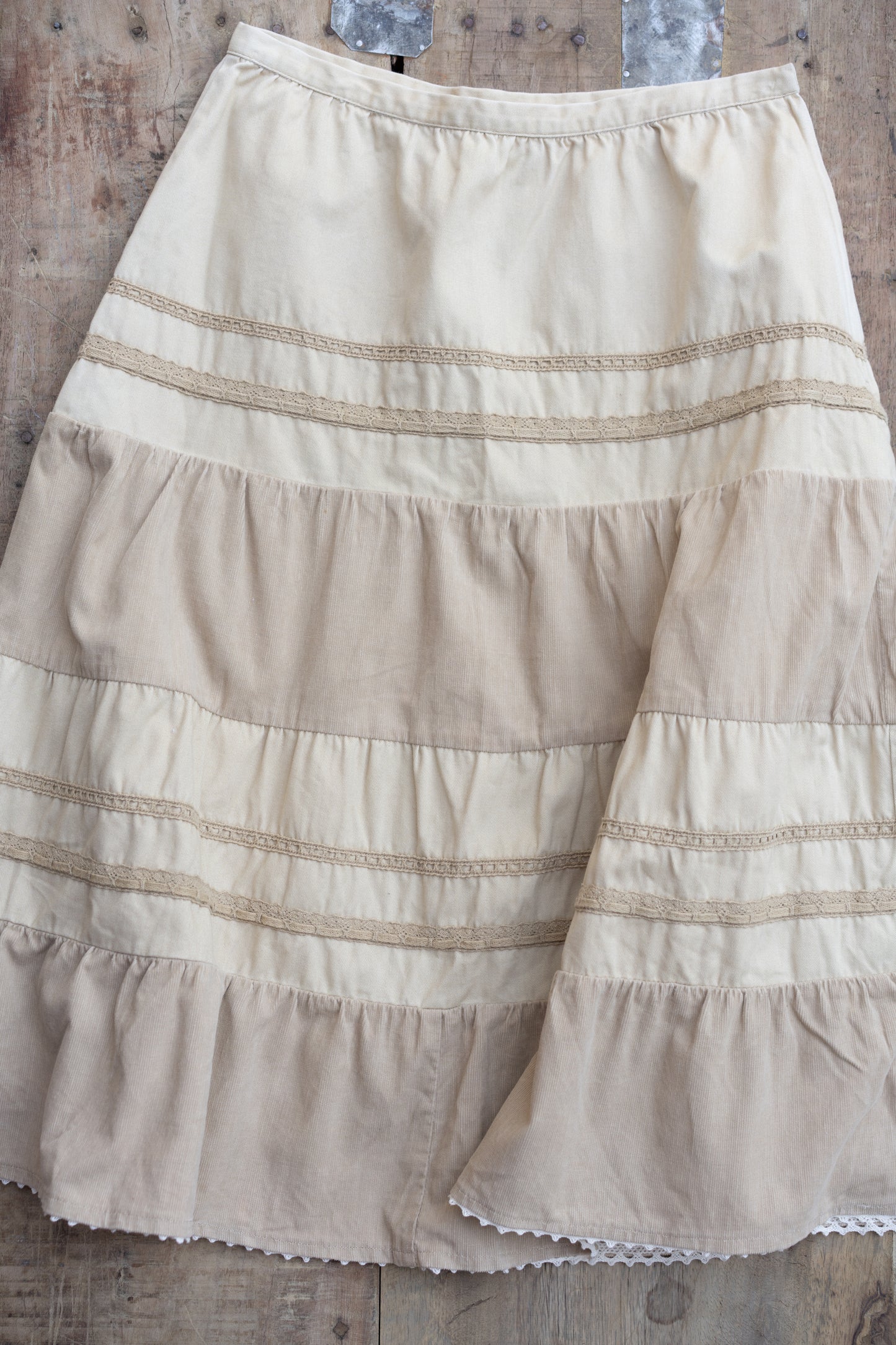 Territory Ahead Cotton Tiered Skirt
