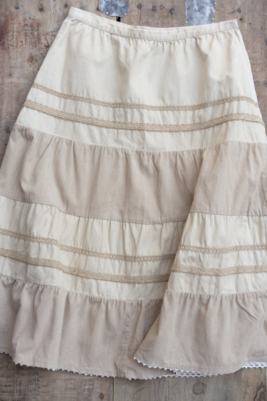 Territory Ahead Cotton Tiered Skirt