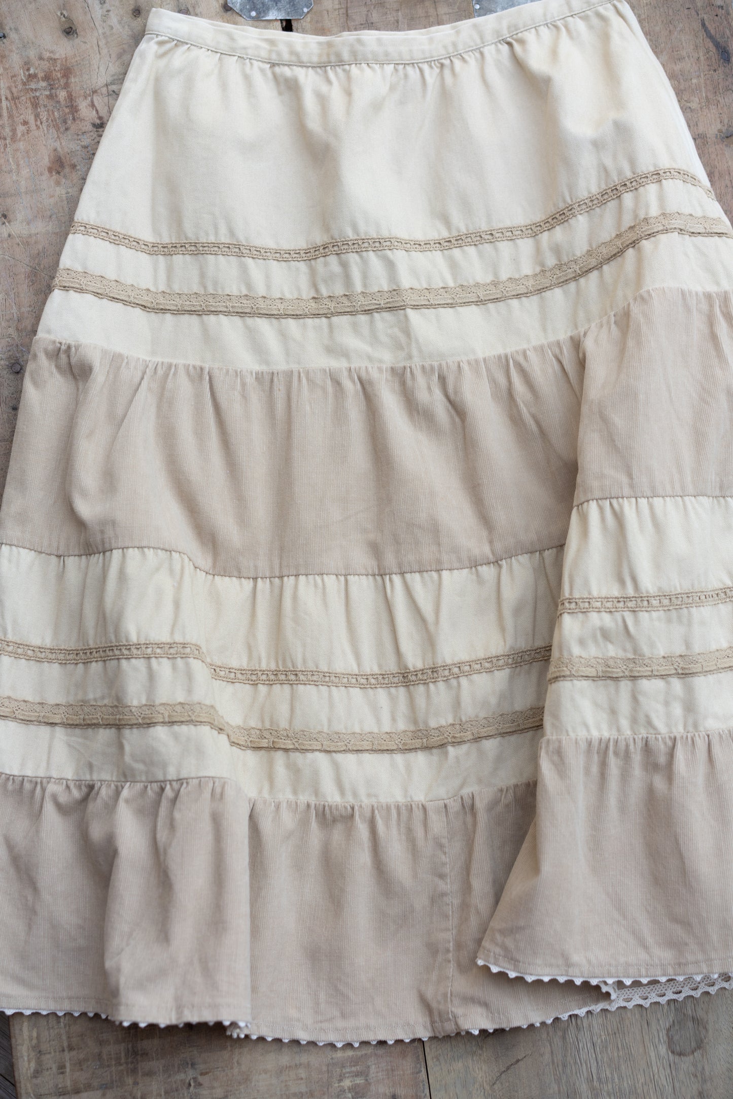 Territory Ahead Cotton Tiered Skirt