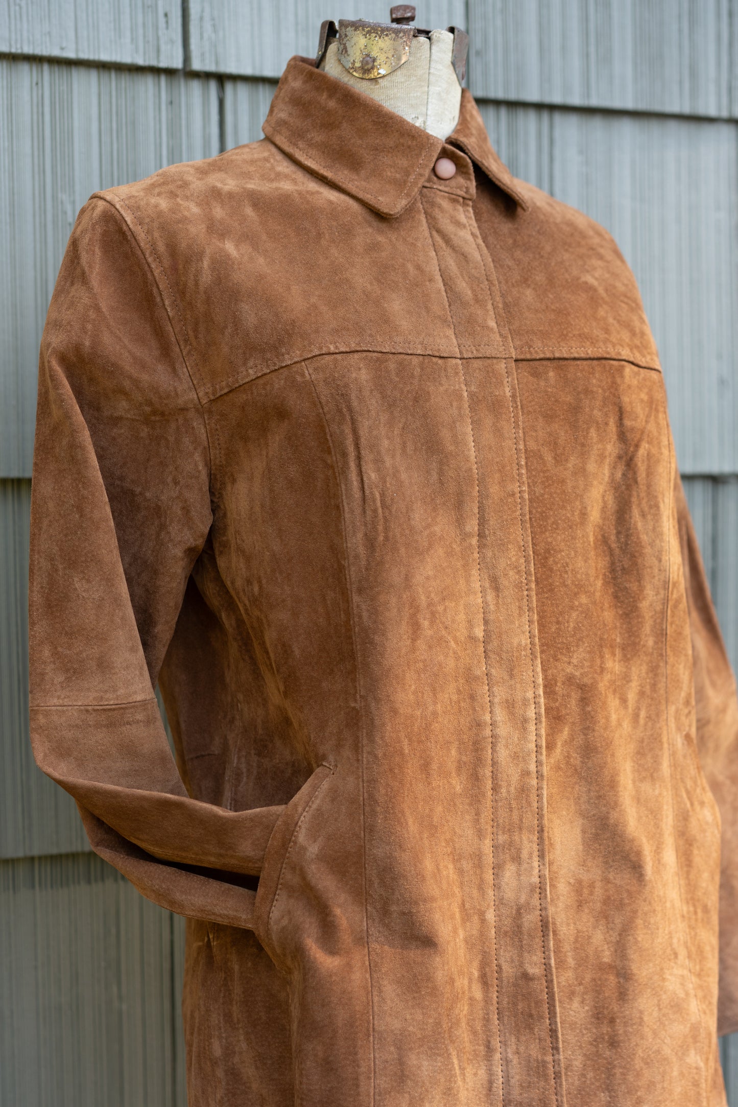 Suede Zip Jacket