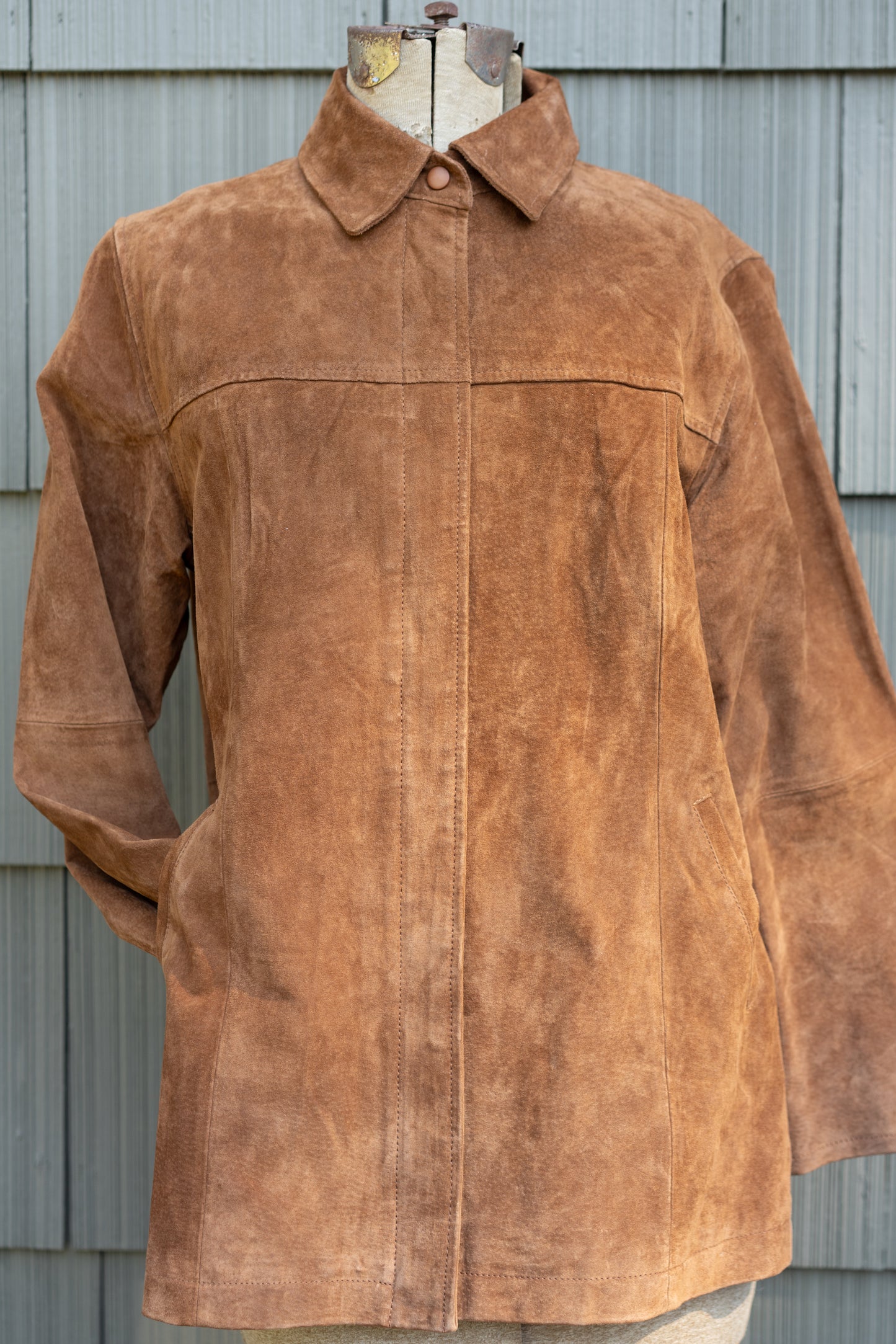 Suede Zip Jacket