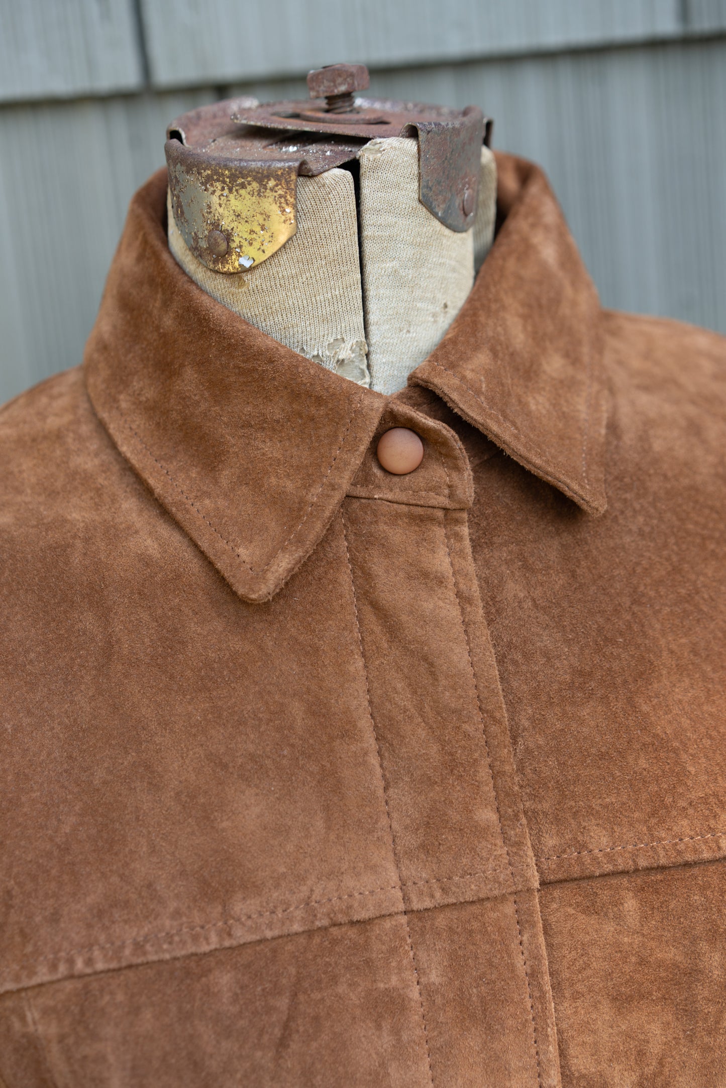 Suede Zip Jacket