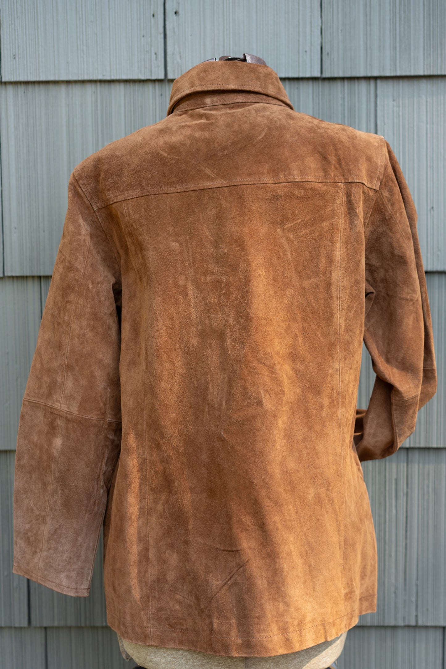 Suede Zip Jacket