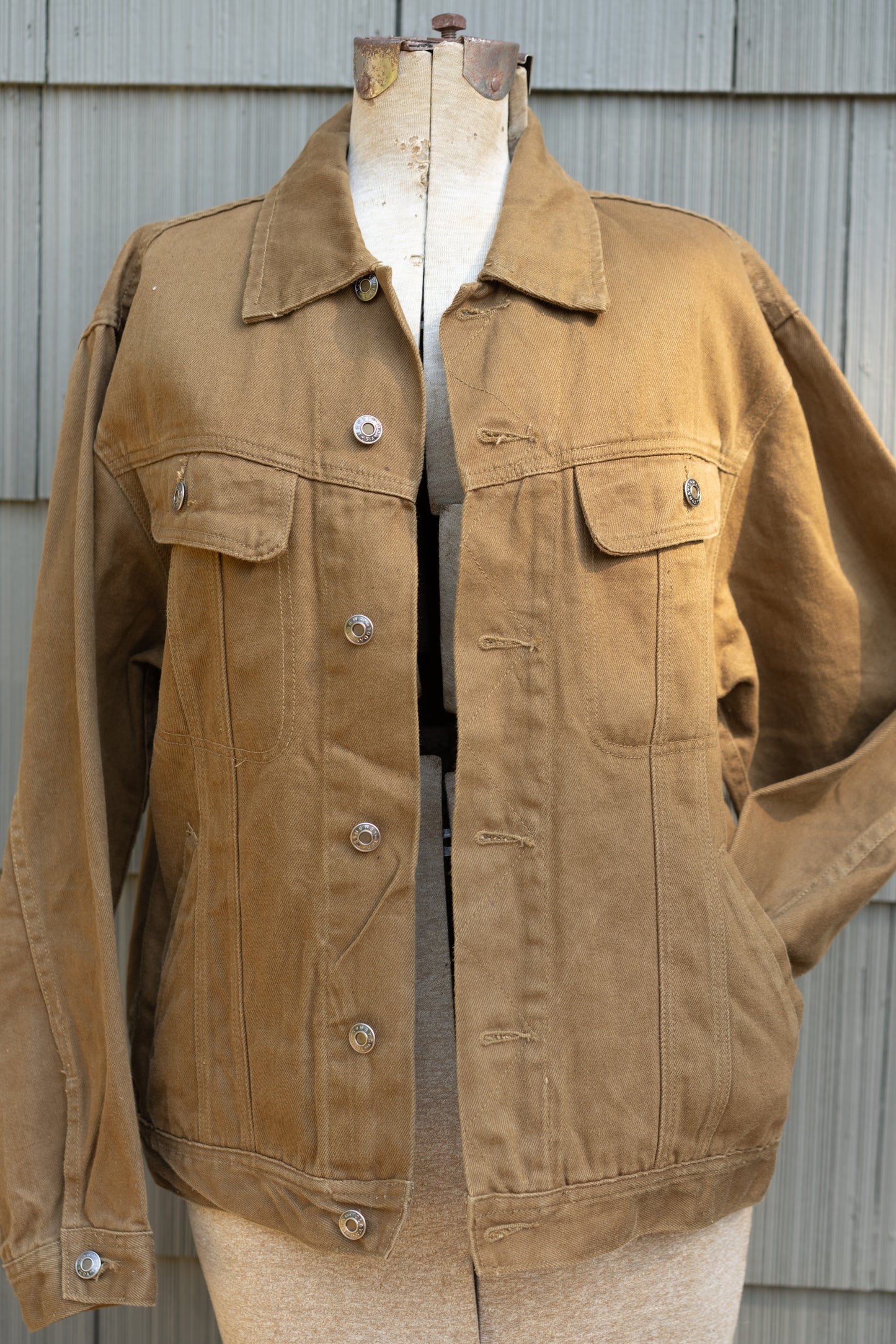 Ramie Cotton Work Jacket