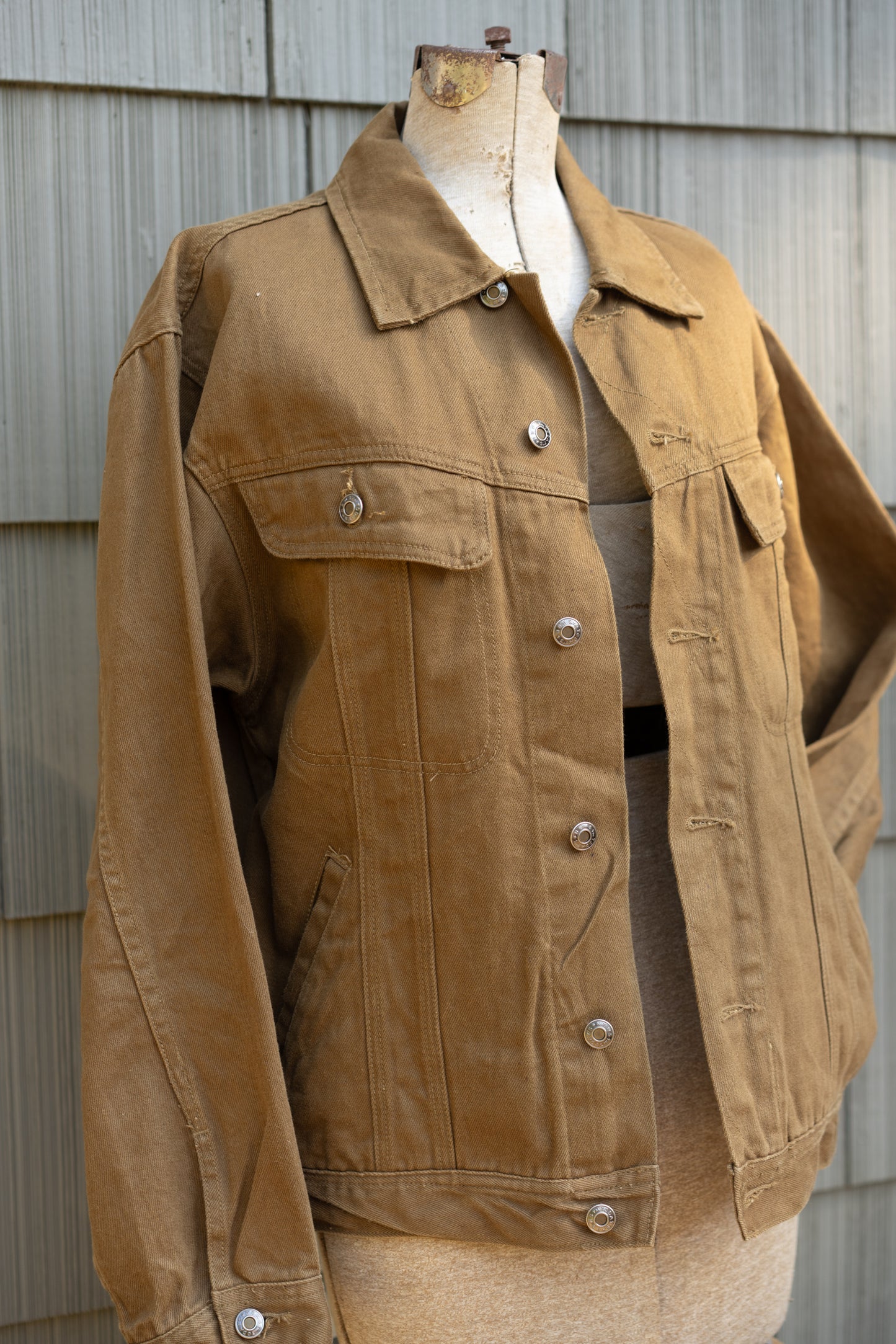 Ramie Cotton Work Jacket