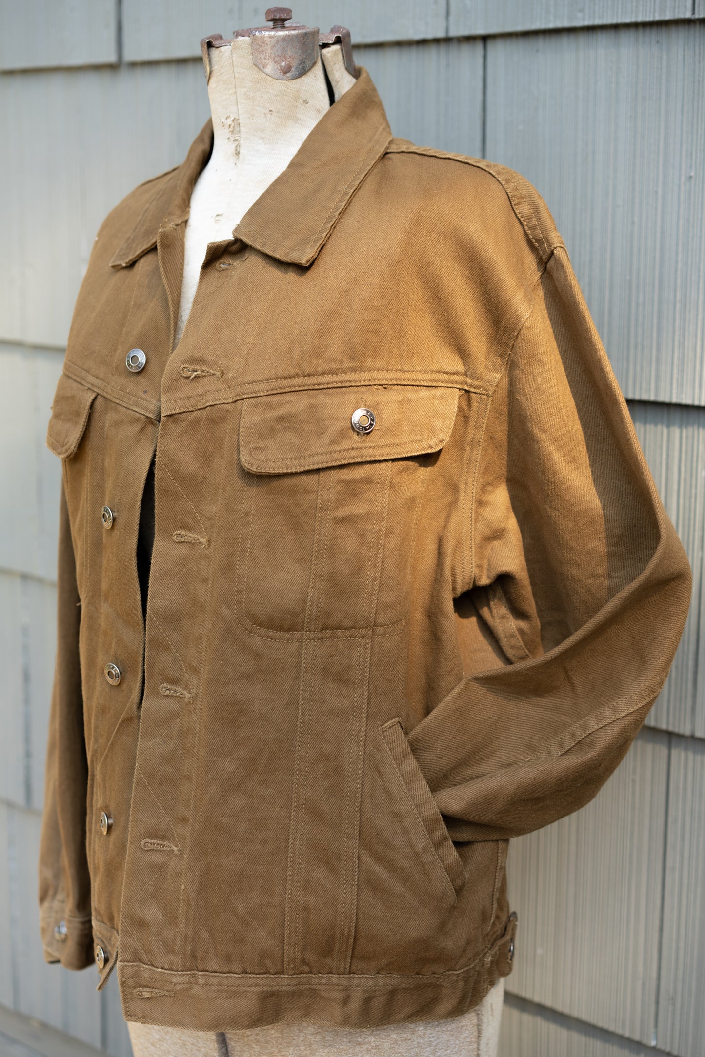 Ramie Cotton Work Jacket