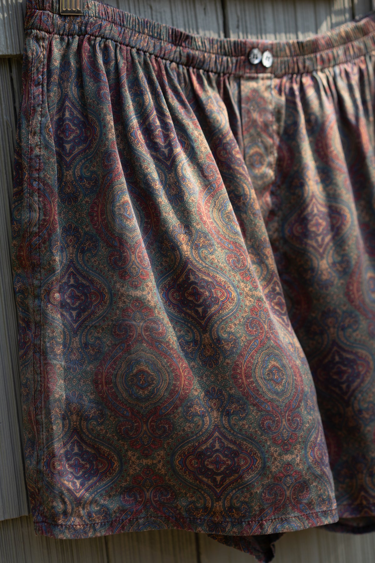Victoria’s Secret Silk Paisley Shorts